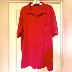 Polo Big & Tall XL Ralph Lauren Shirt with Collar and Short Sleeves Golf Summer